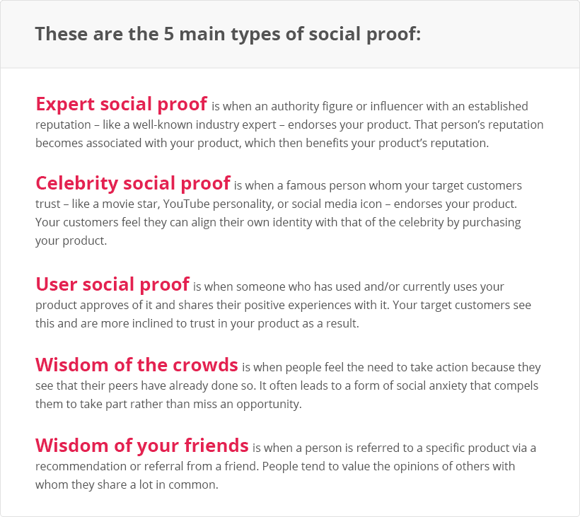 types-of-social-proof