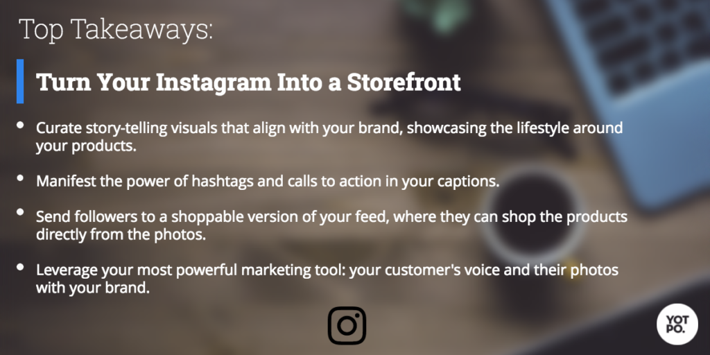 Instagram Shop Main Takeaways
