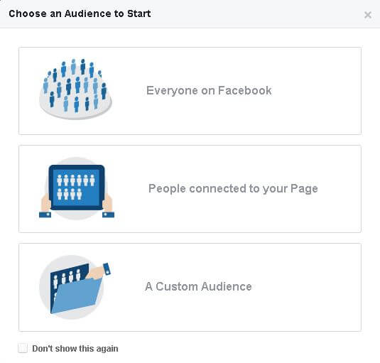 Using Facebook audience for Instagram