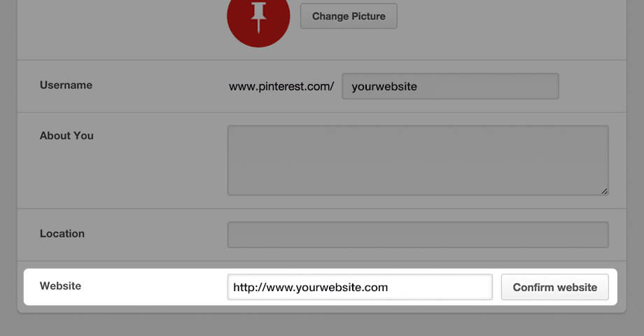 how to set up a pinterest business page