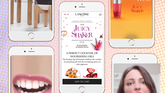 Snapchat's conversational eCommerce app