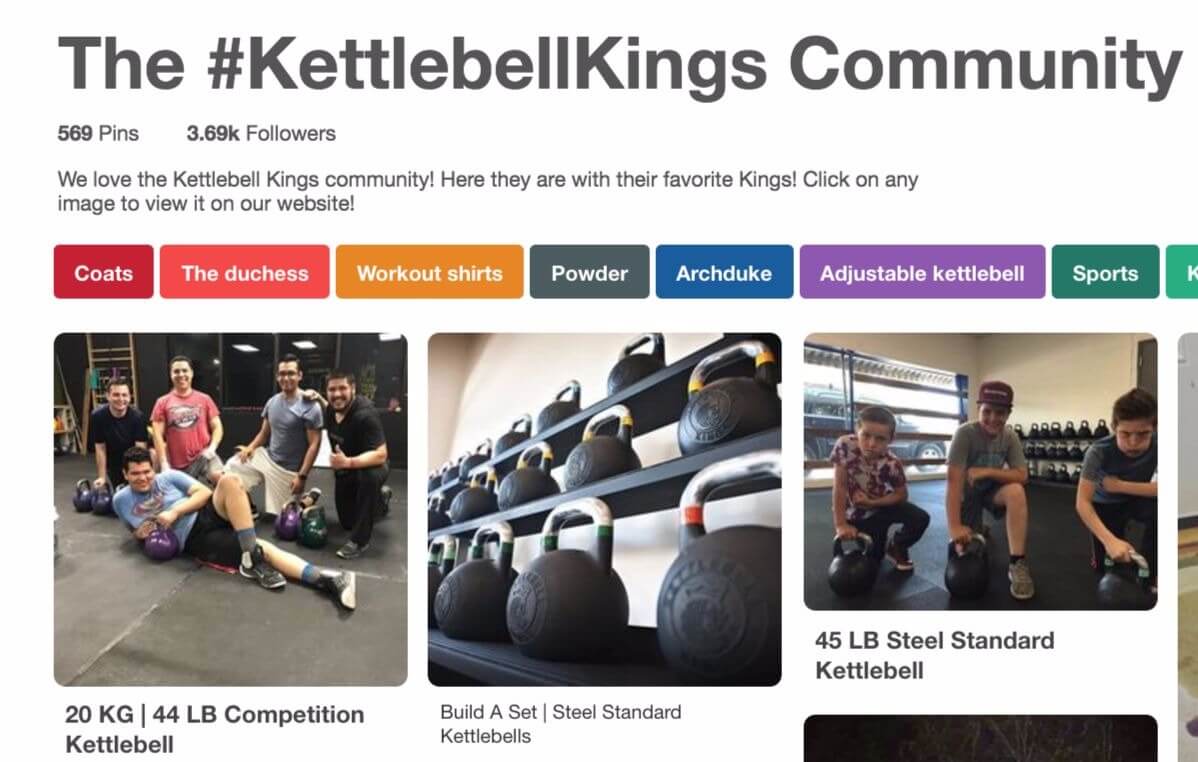 KettleBellKingsDesktop1 fixed 1 Get quality traffic from Pinterest with customer photos 1