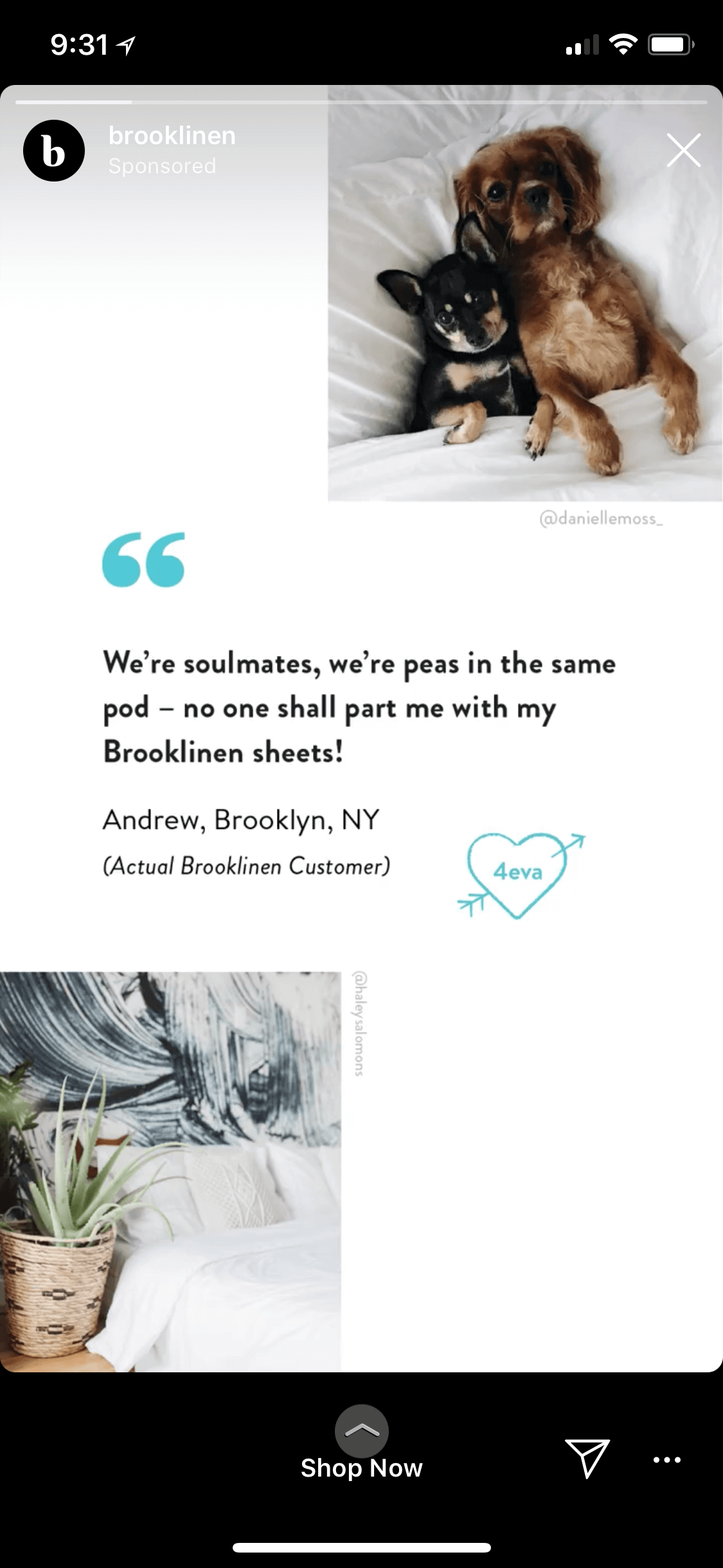 reviews in instagram stories