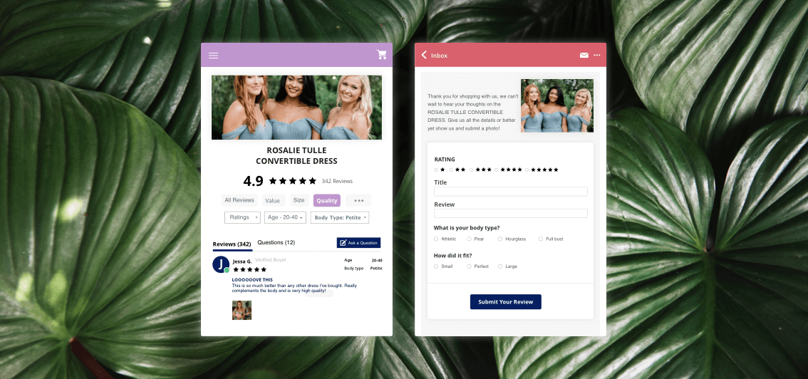 Revelry leveraging Yotpo's Smart Filters to turn their hundreds of reviews into an asset to increase their conversion rate