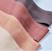 multicolor brown to red shorts