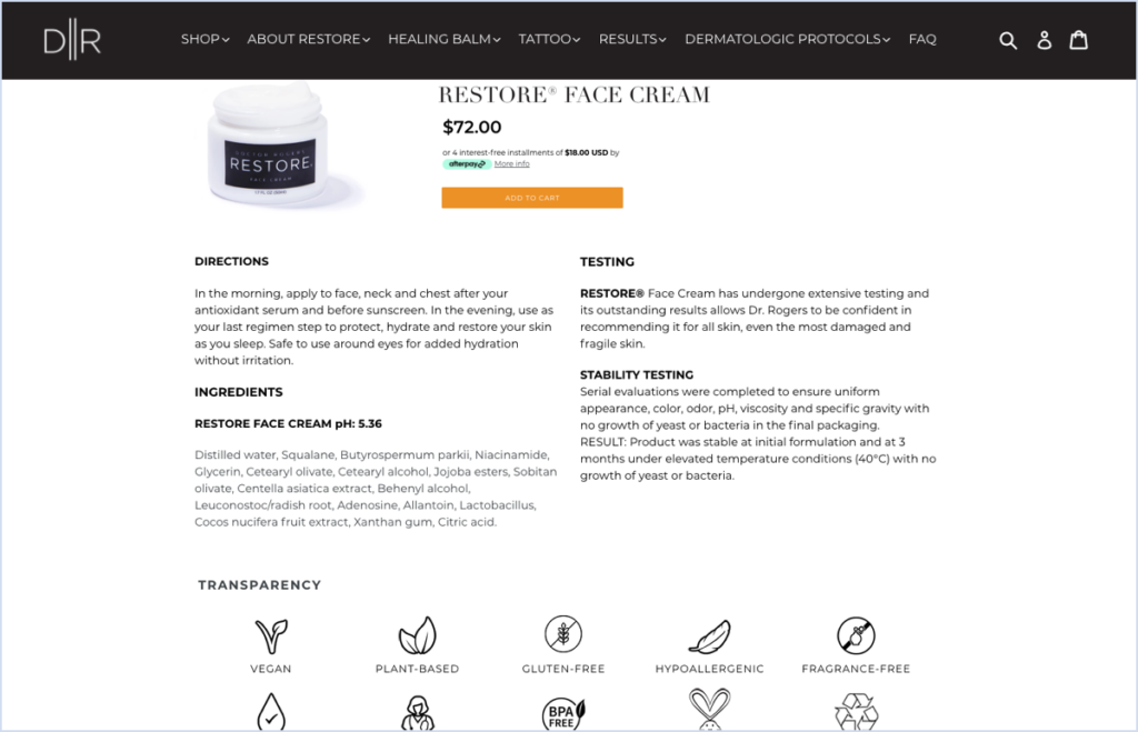 doctorrogers The Best Shopify Store Examples That Will Inspire Your Brand 15