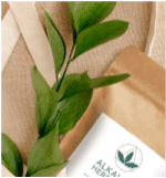 herb beside a sachet