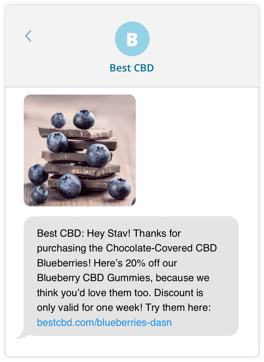 cross sell messaging