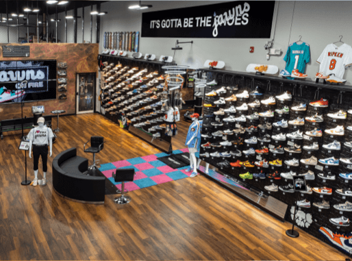 Jawns on Fire physical retail store