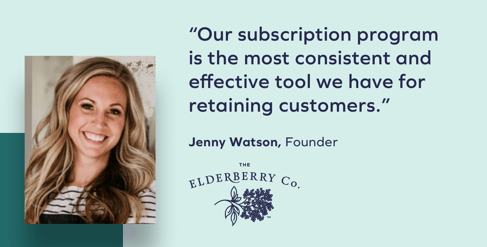 The Elderberry Co. founder, Jenny Watson