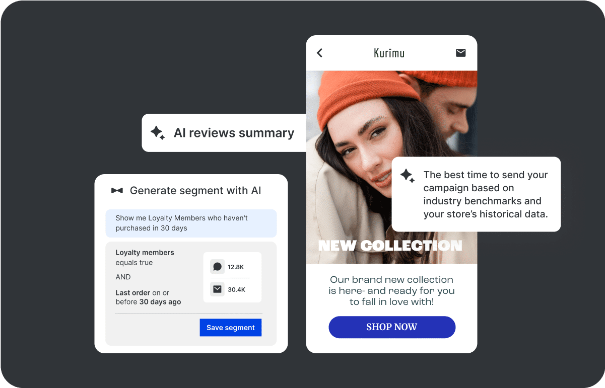 Best AI Tools for E-commerce Store Growth & Scaling 6 AI-driven marketing campaign interface.