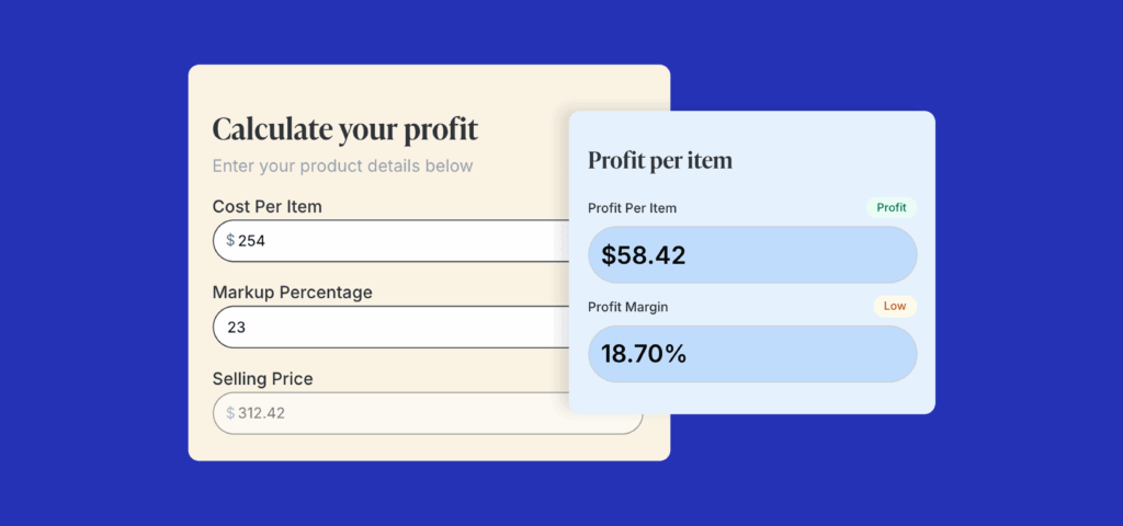 Profit Margin Calculator Tool