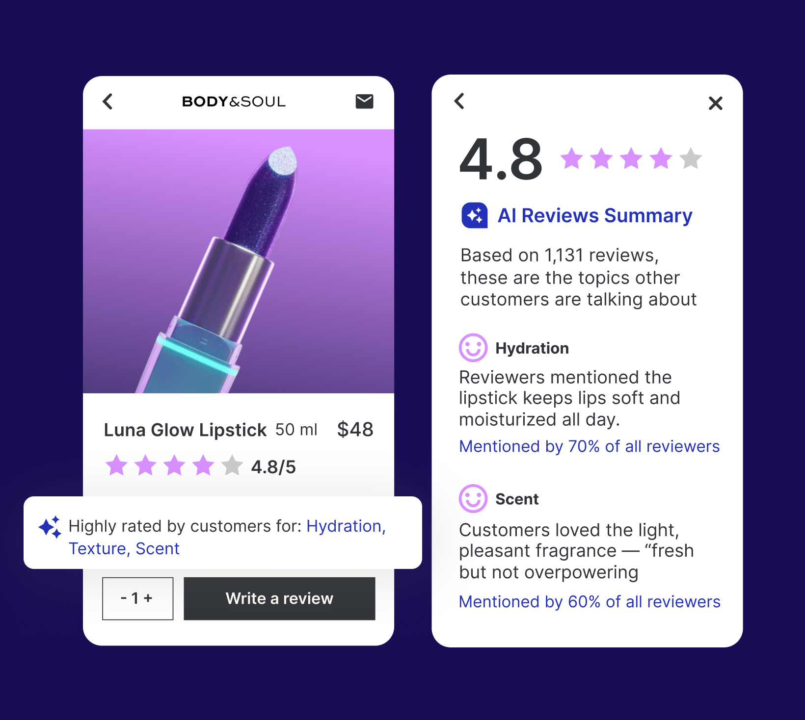 Surface Key Benefits with AI