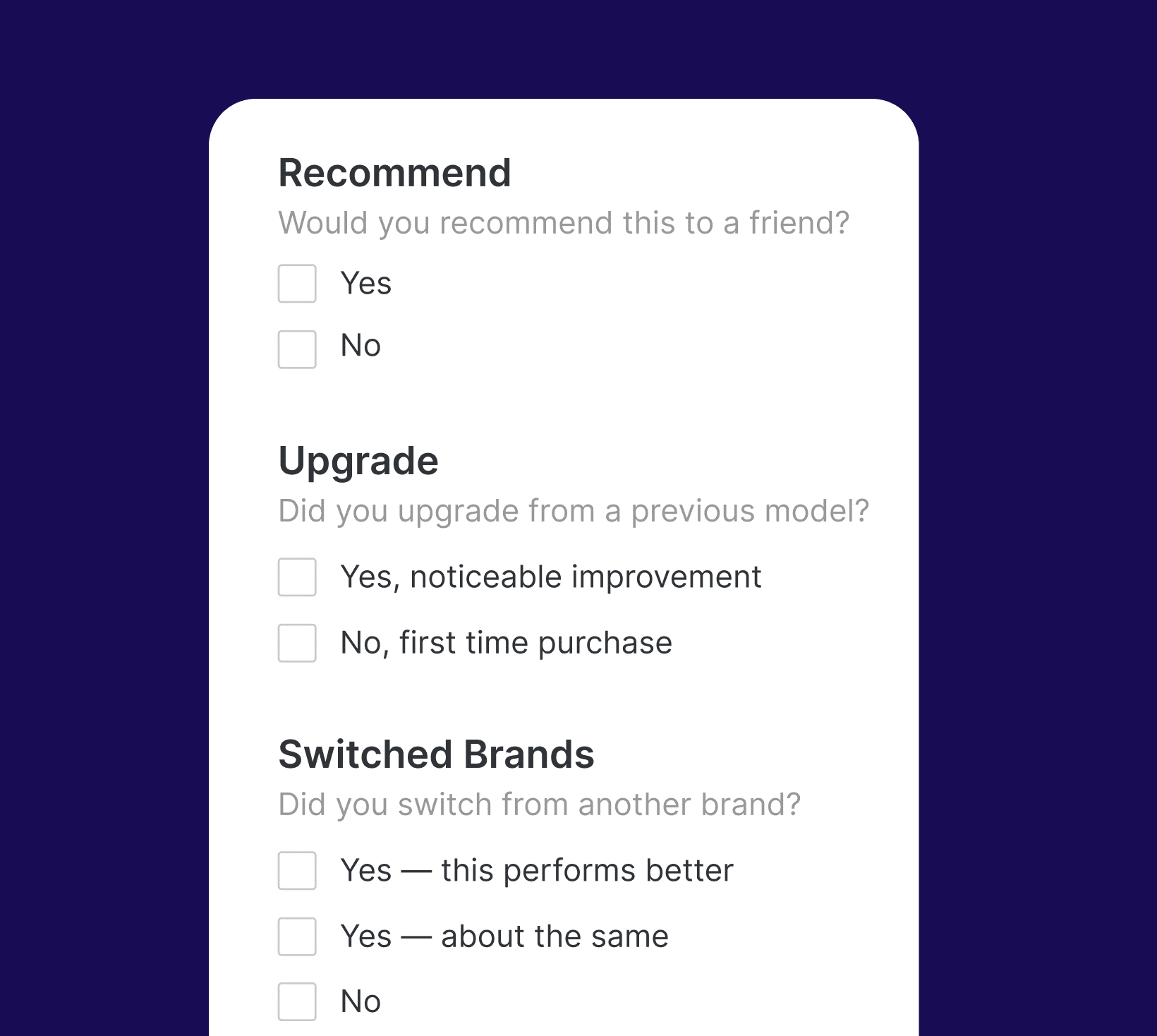 Simplify Comparisons With Reviews