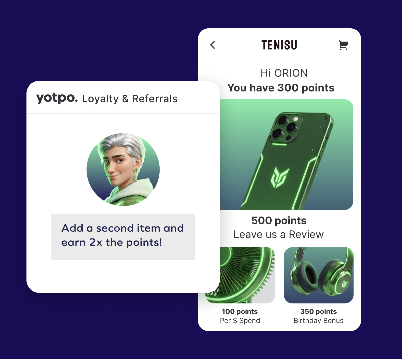 Stack Points on Tech Bundles