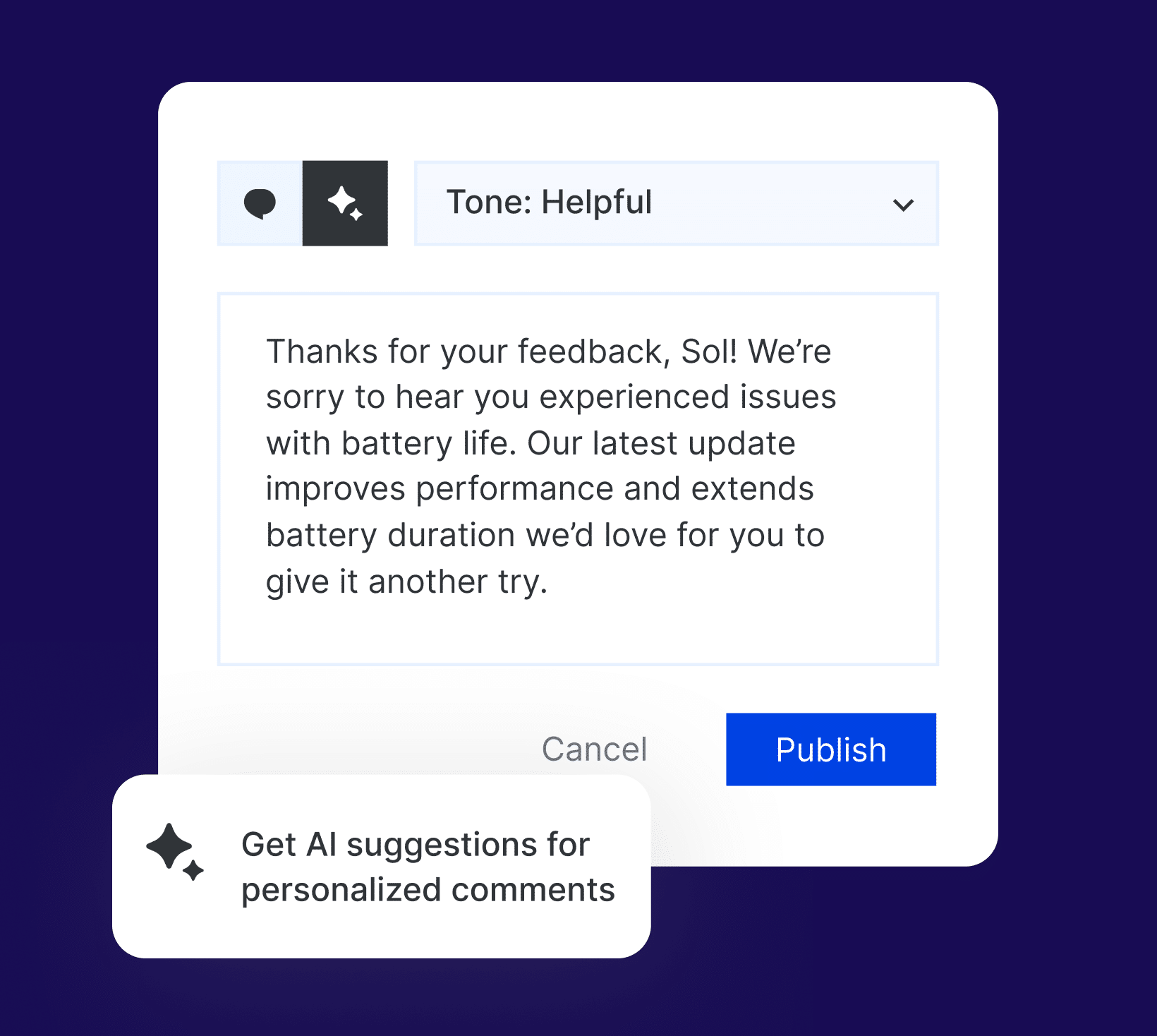 Respond to Performance Reviews