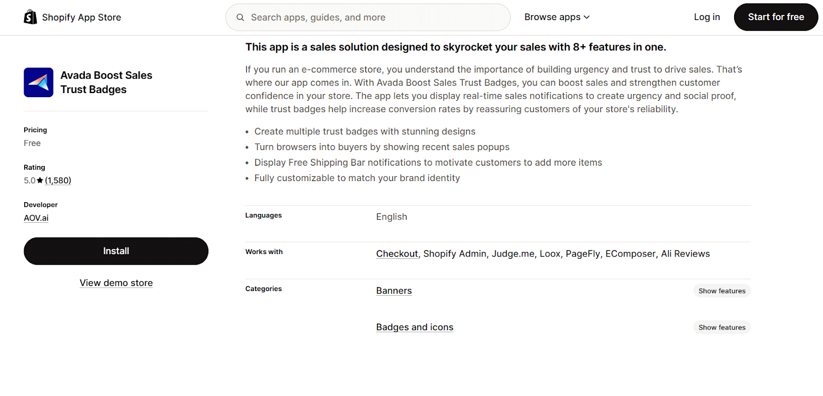 best 5 free shopify trust badge apps to boost sales 2026 google docs 5 Best Free Shopify Trust Badge Apps to Boost Sales (2026) 3