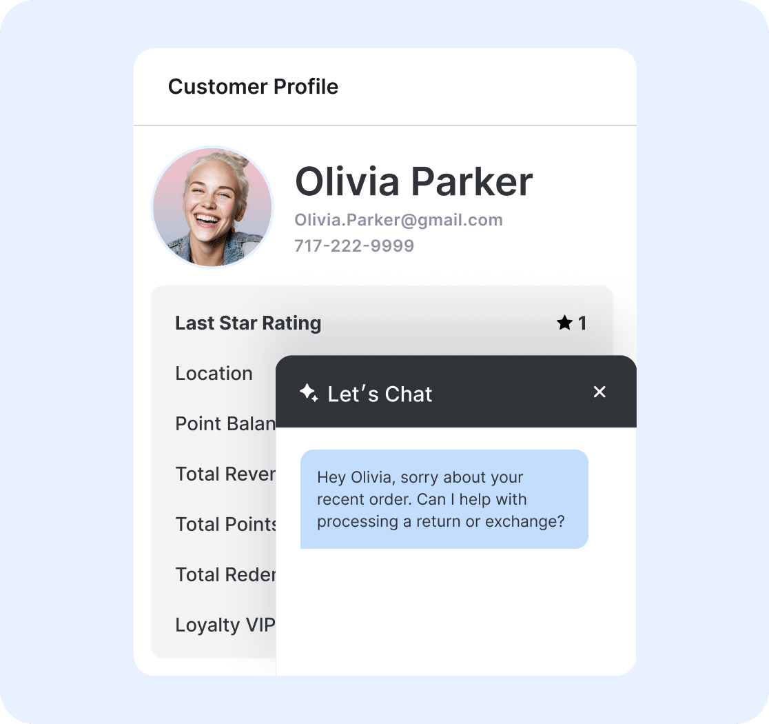 Contextual AI responses