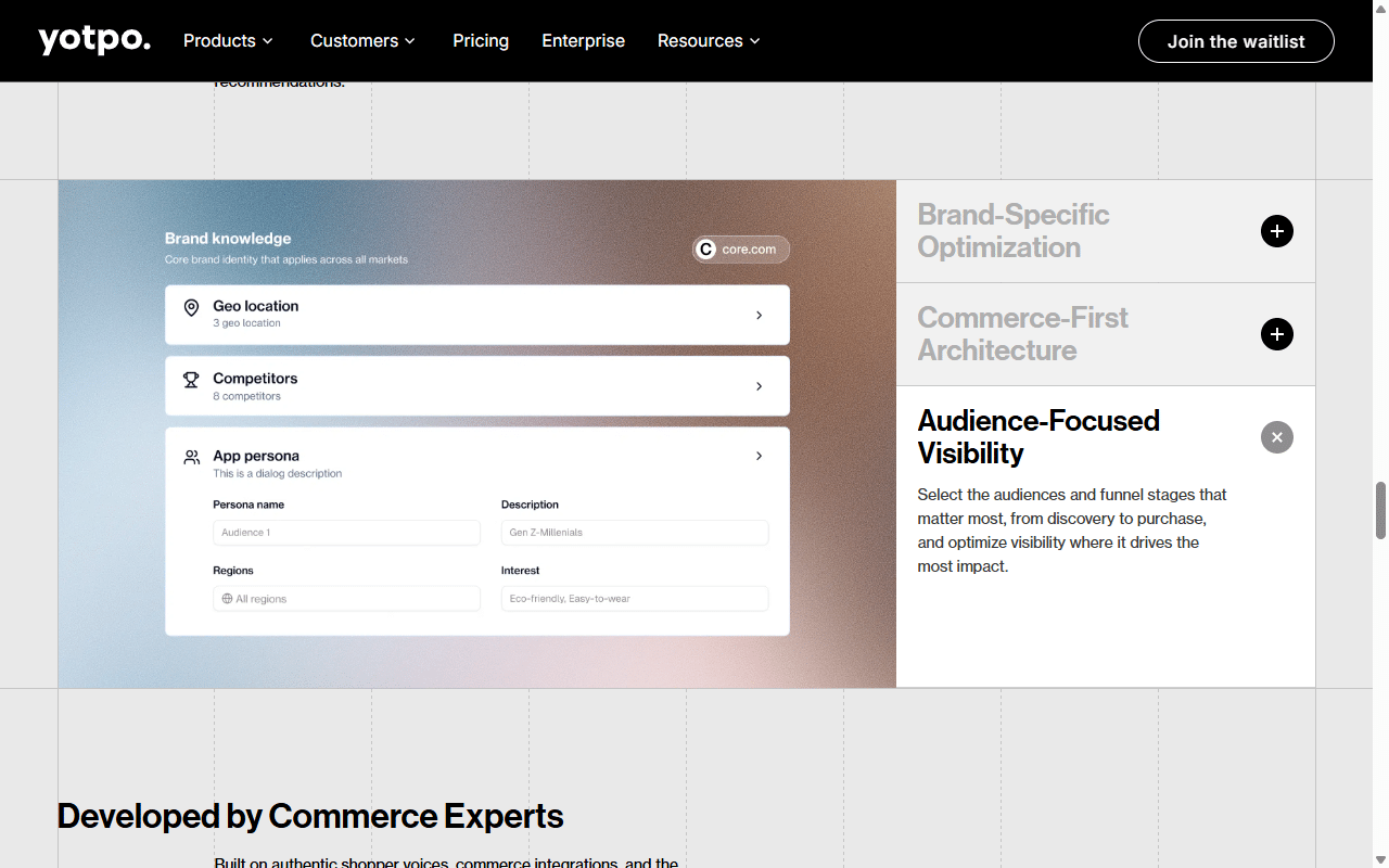 yotpo discover commerce settings dashboard 2026 AEO AI Approach for Ecommerce Brands: 17 Tips 8 Yotpo Discover commerce settings dashboard for brand and competitor tracking